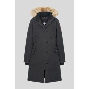 CANADA GOOSE Women's Kensington Parka Size S In Black